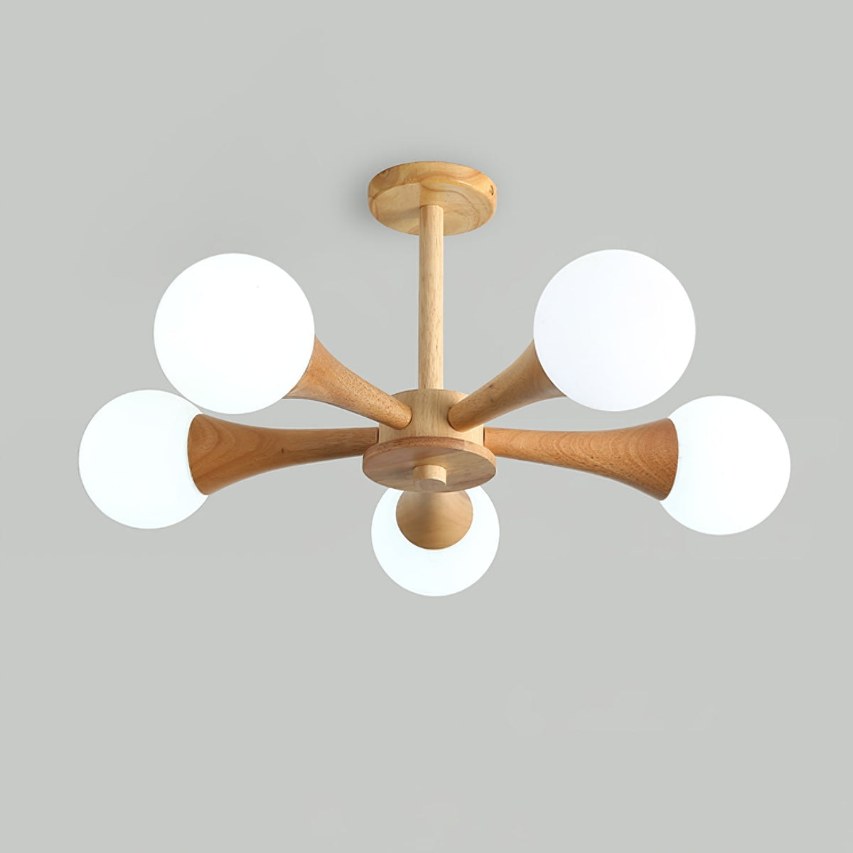 Kojel Wooden Nera Chandelier