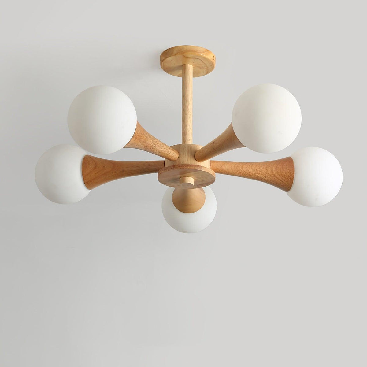 Kojel Wooden Nera Chandelier
