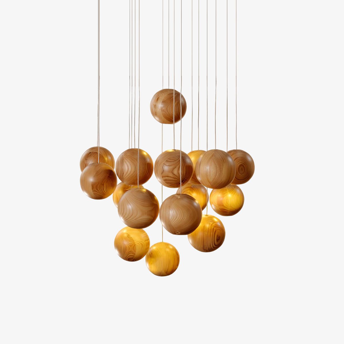 Orbwood Cluster Pendant Light