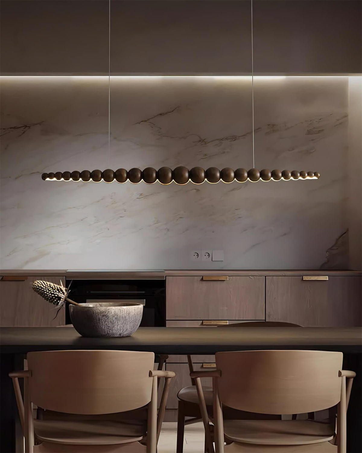 Orlanre Wood Minimalistic Pendant Light