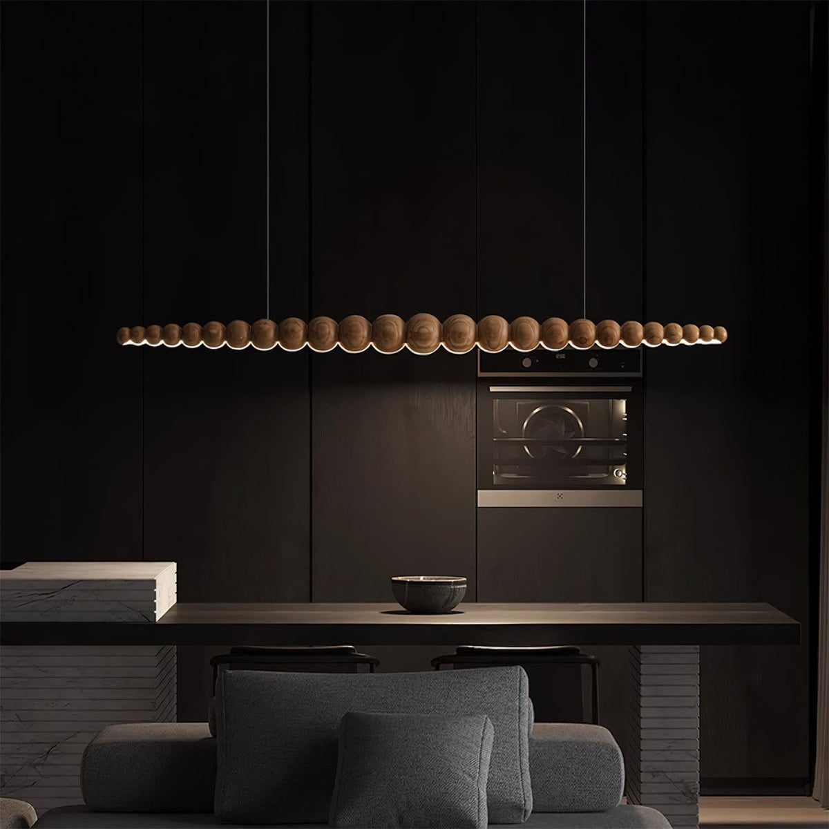 Orlanre Wood Minimalistic Pendant Light
