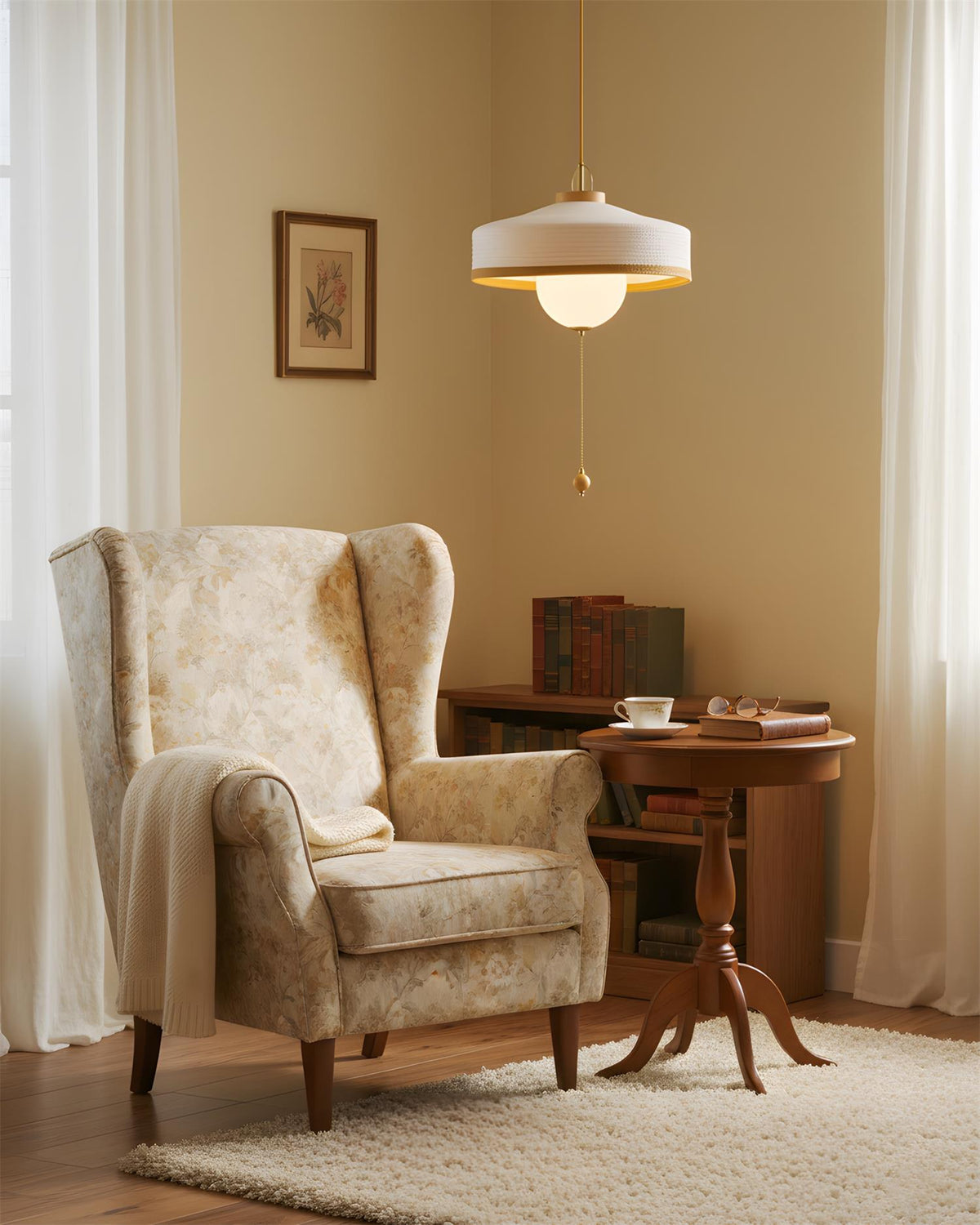 Avielle Drum Globe Pendant Lamp