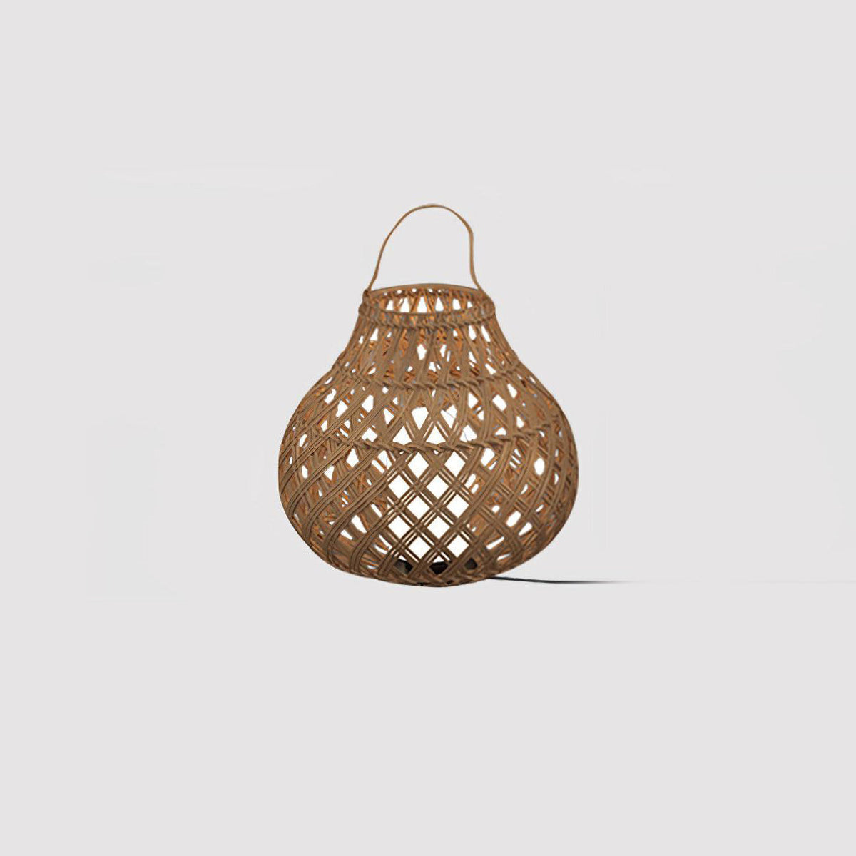 Isenor Woven Sphere Lantern Outdoor Lamp