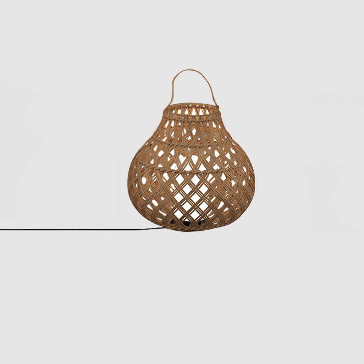 Isenor Woven Sphere Lantern Outdoor Lamp