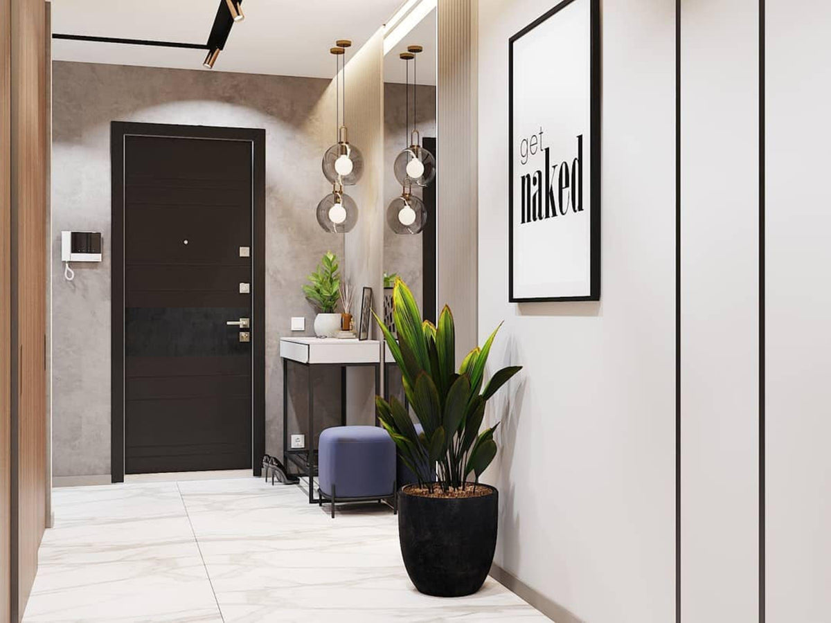 Sevelo Pendant Lamp Frosted Glass Swag Adjustable