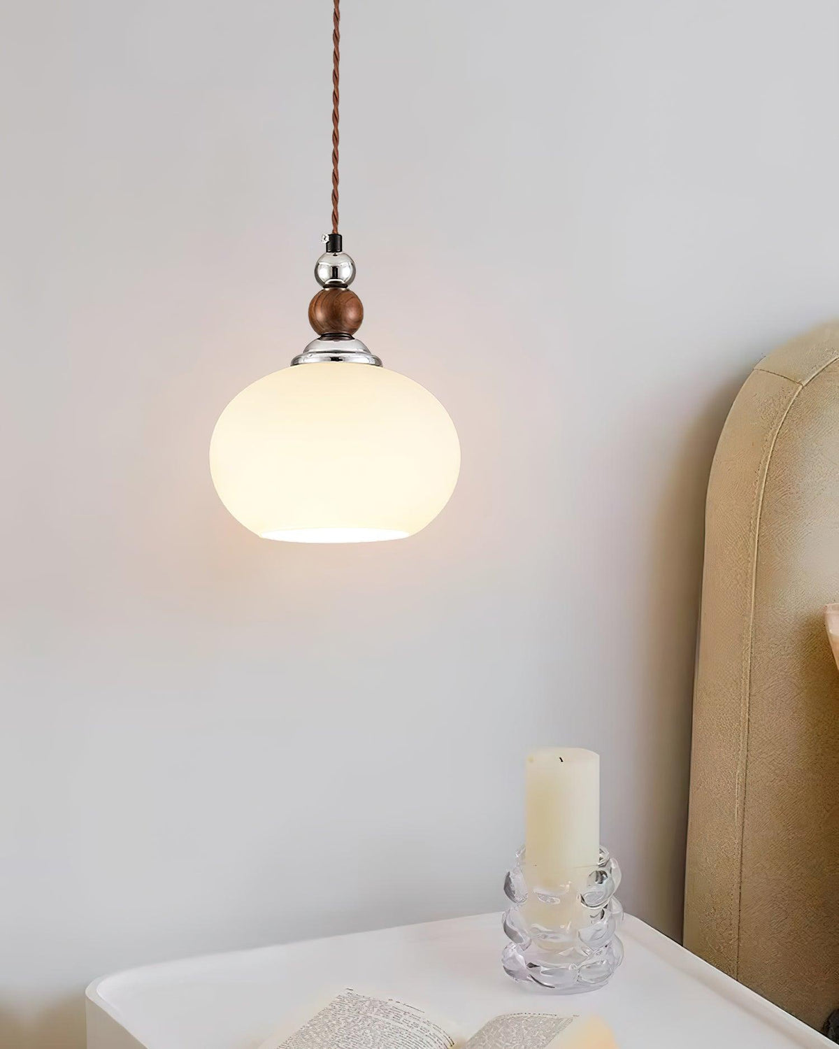Eiruelia Modern Glass Pendant Lamp