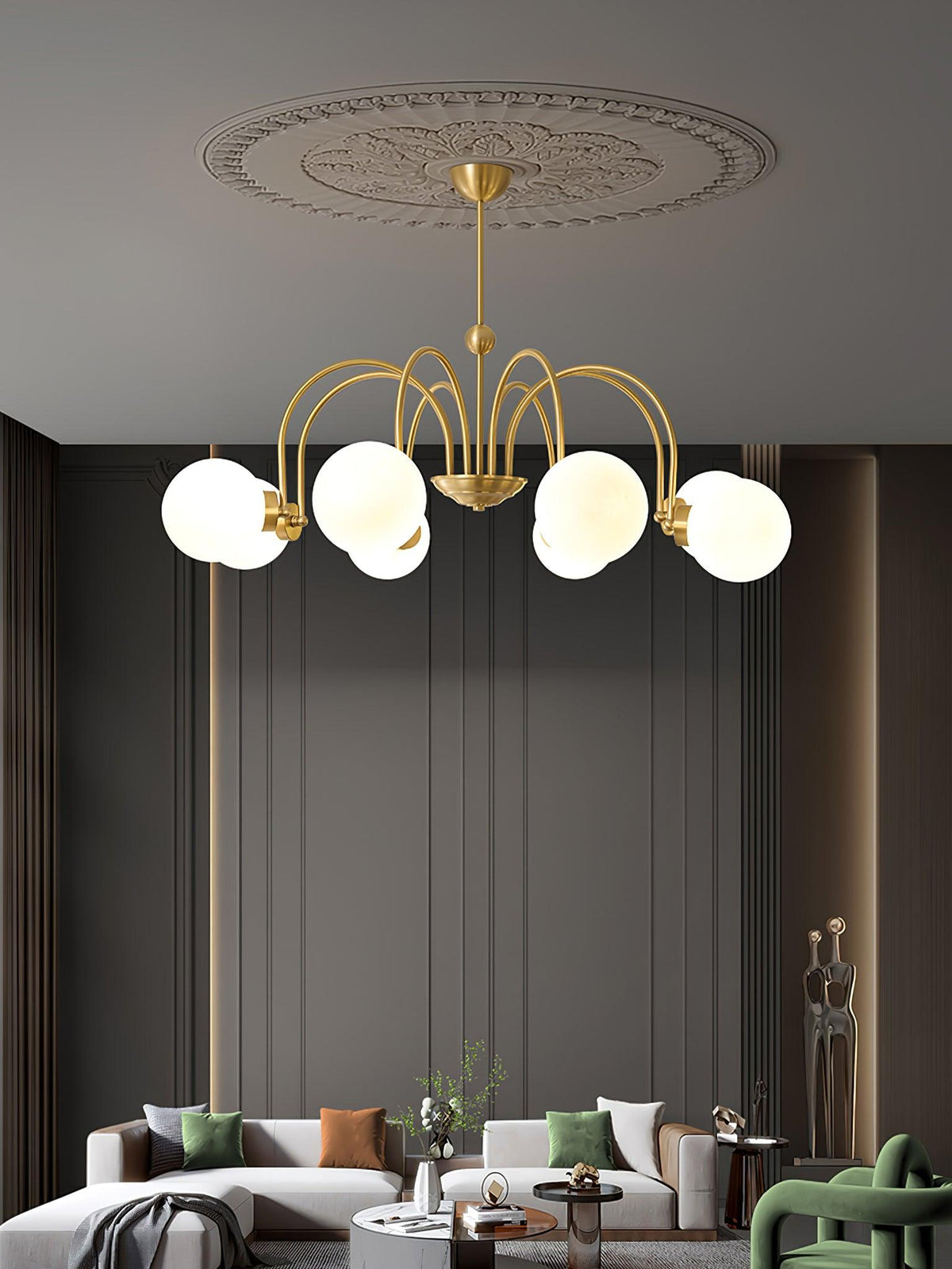 Lioruaine Luxe Glass Chandelier