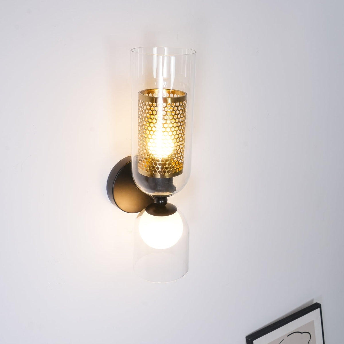 Alvynan Premium Nordic Art Glass Wall Lamp