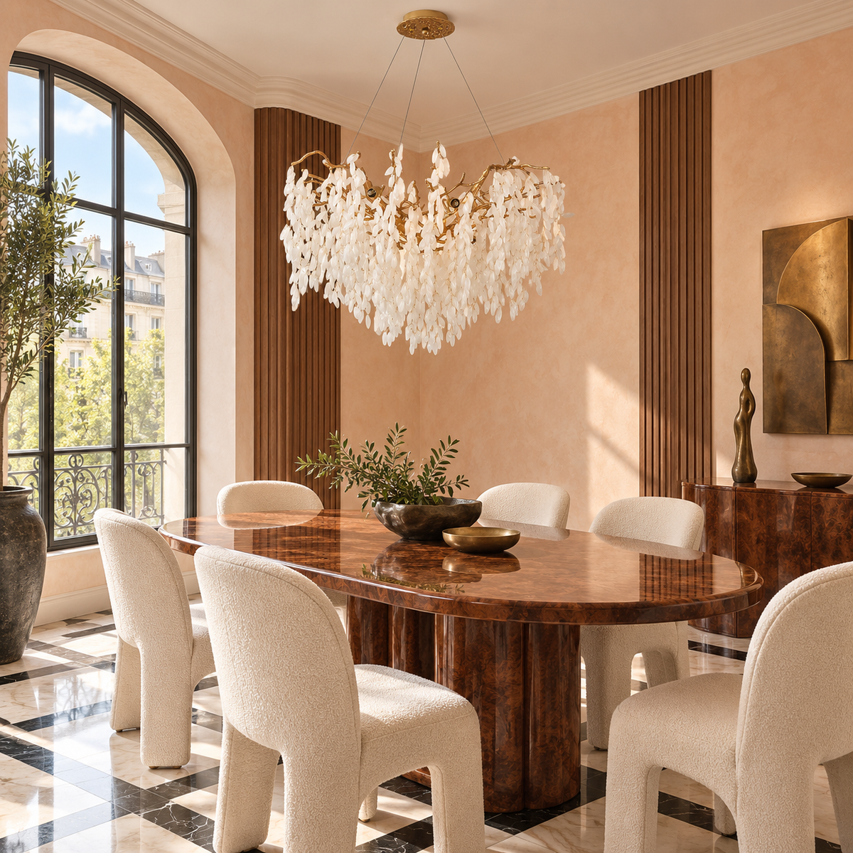 Ivercombe Wisteria Waterfall Chandelier