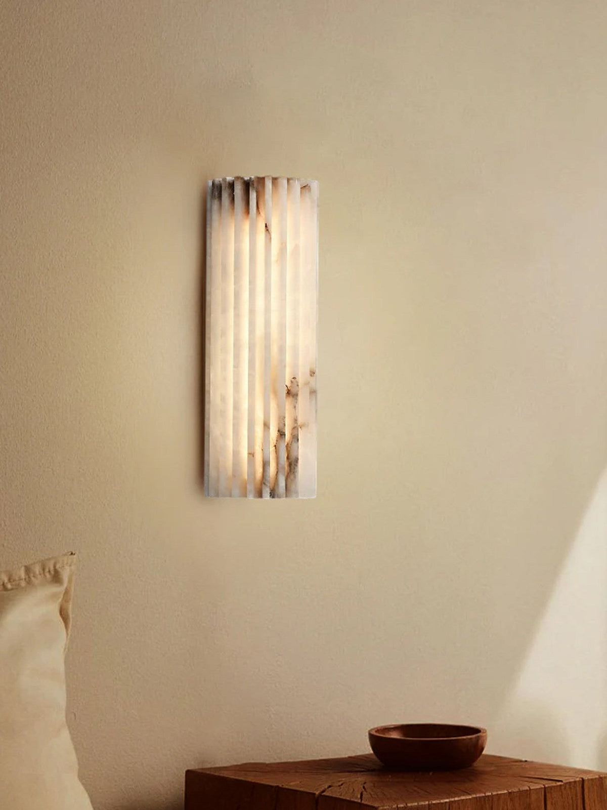 Bikel Alabaster Indoor Wall Light