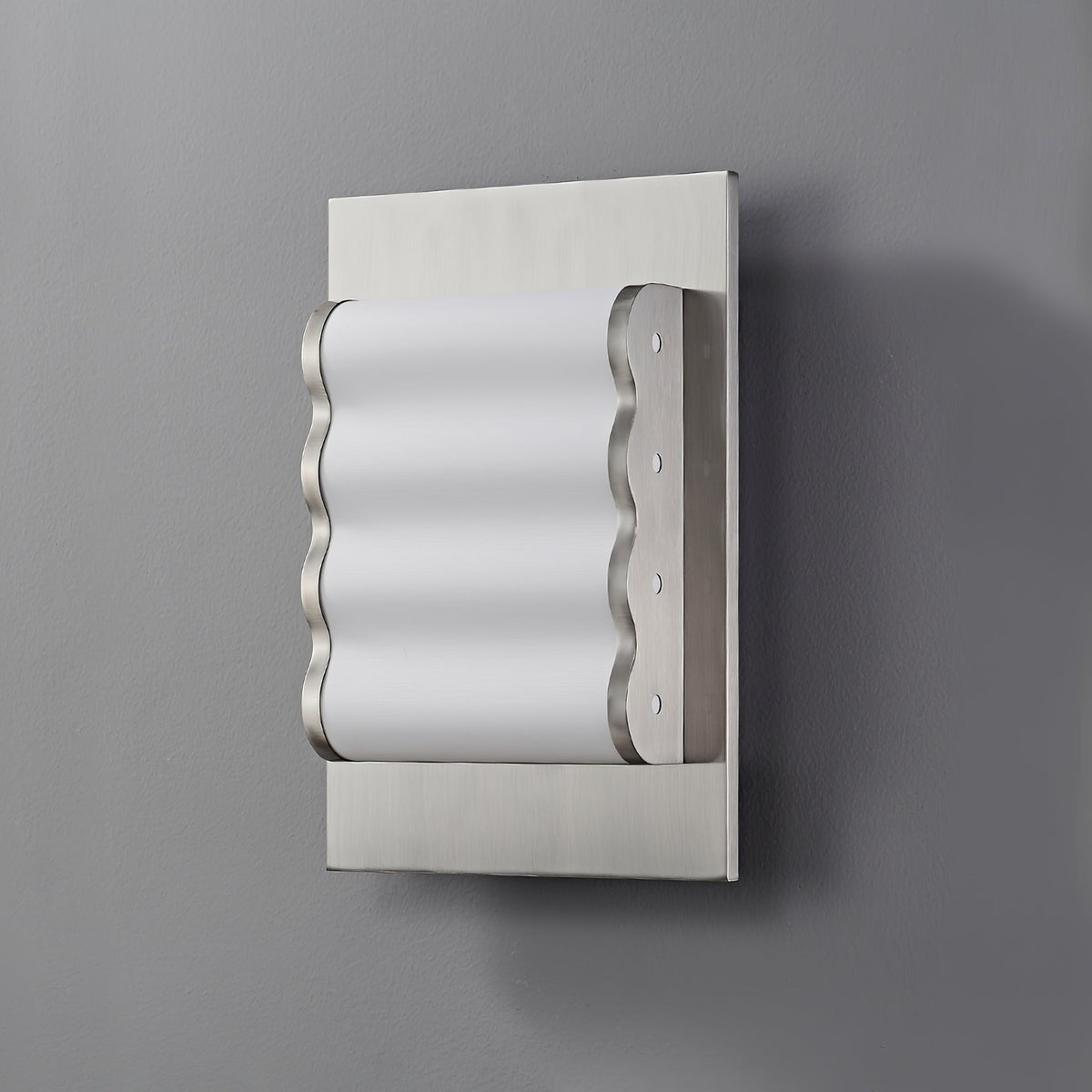 Wave Contemporary Fabric Wall lamp