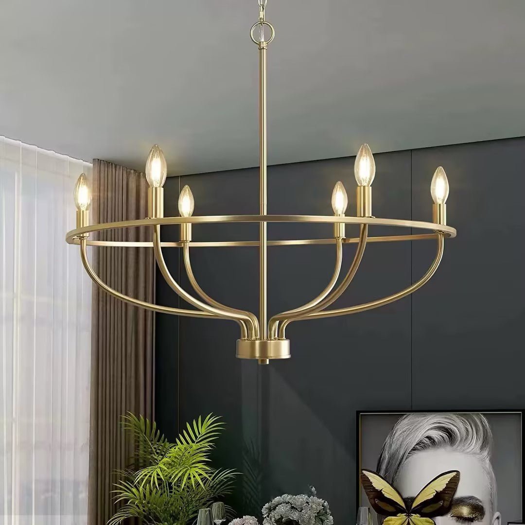 Cisoriel Classic Brass Chandelier