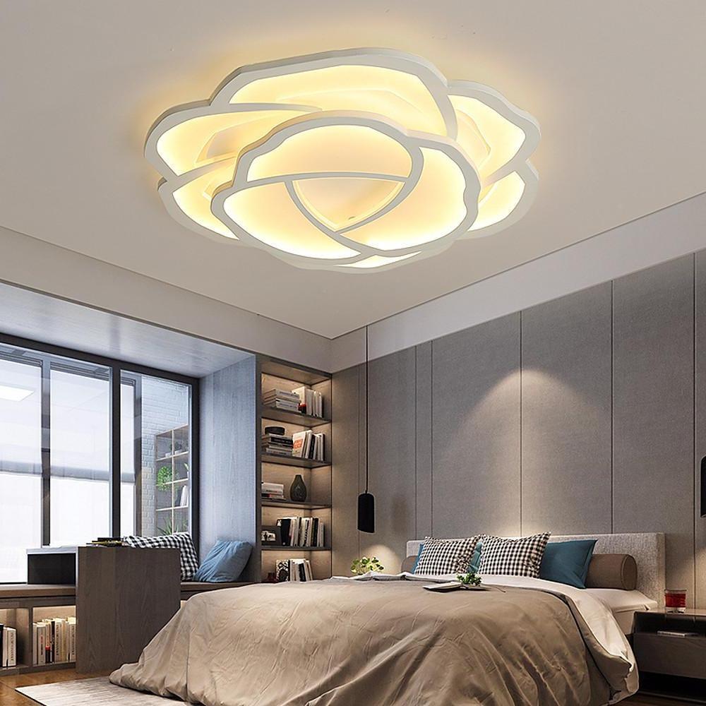 Mavis Flower Shapes Modern Metal Flush Mount Ceiling Lighting - Lamp Outdoor