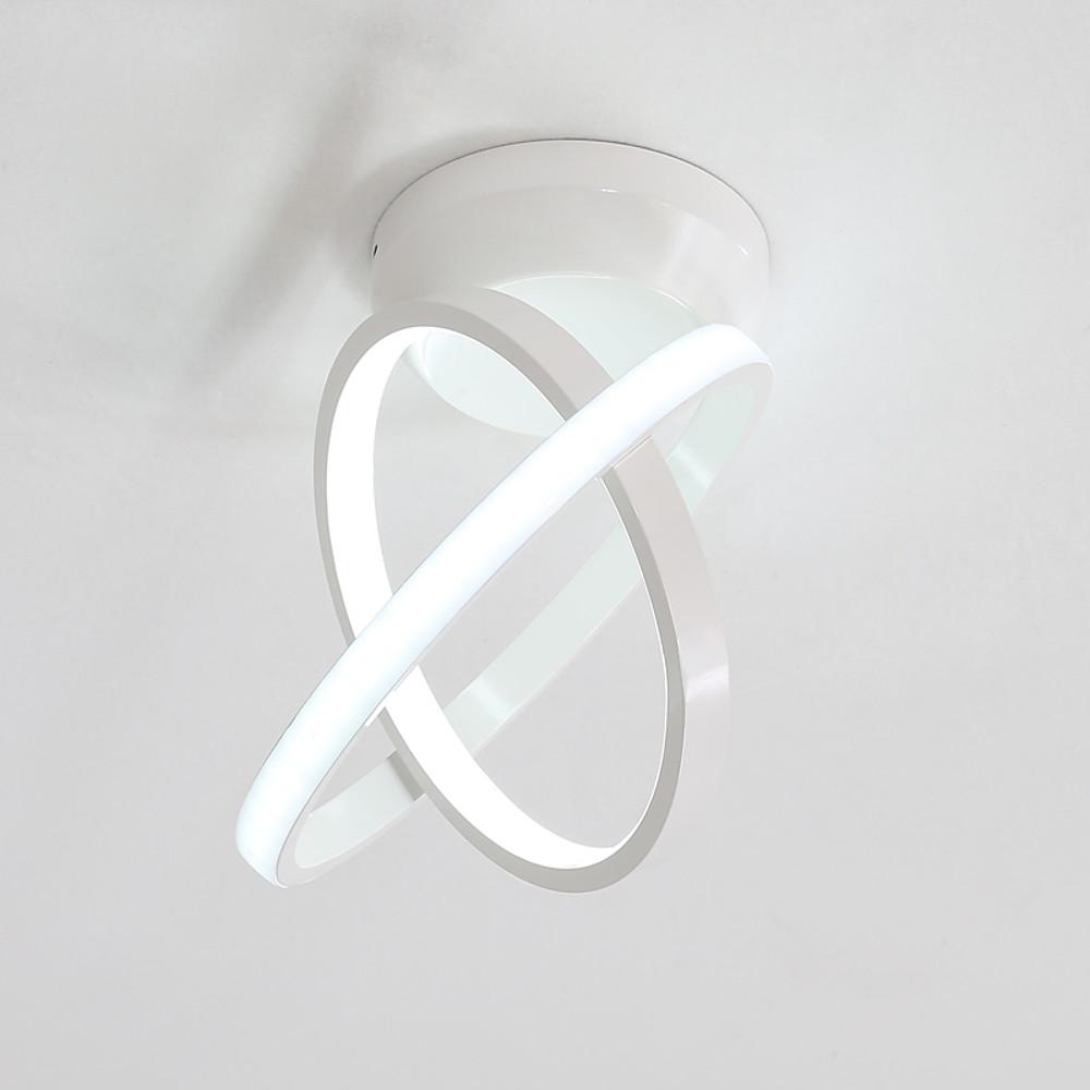 Creative Circles LED Black Modern Ceiling Lights Flush Mount Lighting - Lamp Outdoor