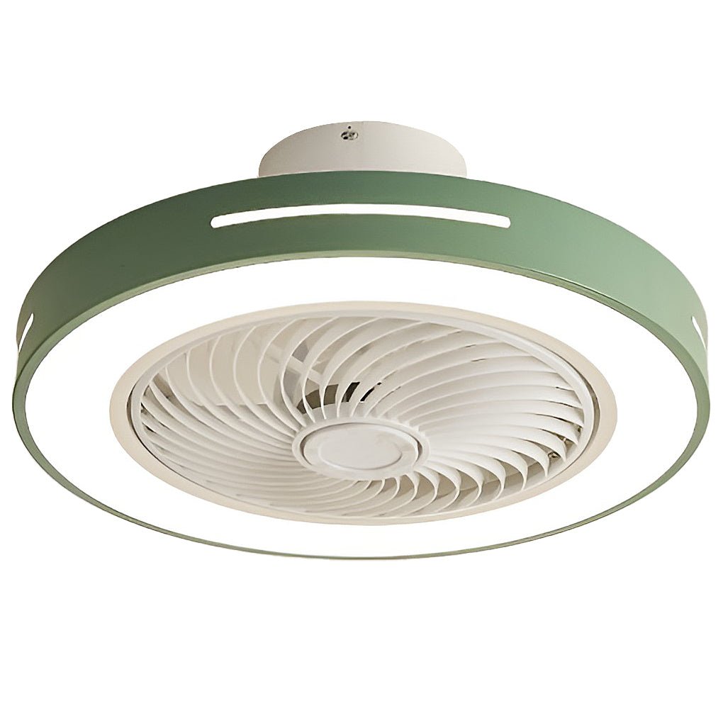 Inverter Bladed Ceiling Fans Light Intelligent Ceiling Fan Lamp with Remote Control Wind-guiding - Lamp Outdoor