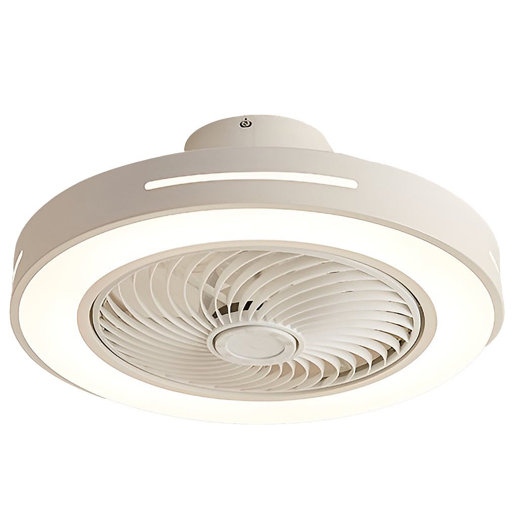 Inverter Bladed Ceiling Fans Light Intelligent Ceiling Fan Lamp with Remote Control Wind-guiding - Lamp Outdoor