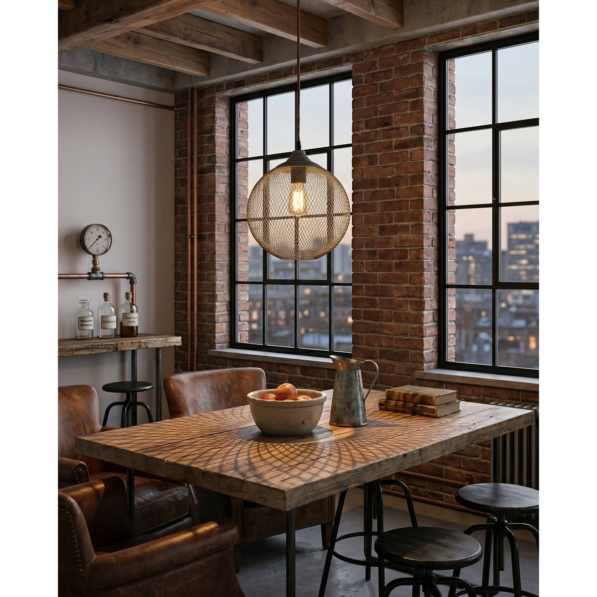 Iajan Mesh Pendant Light