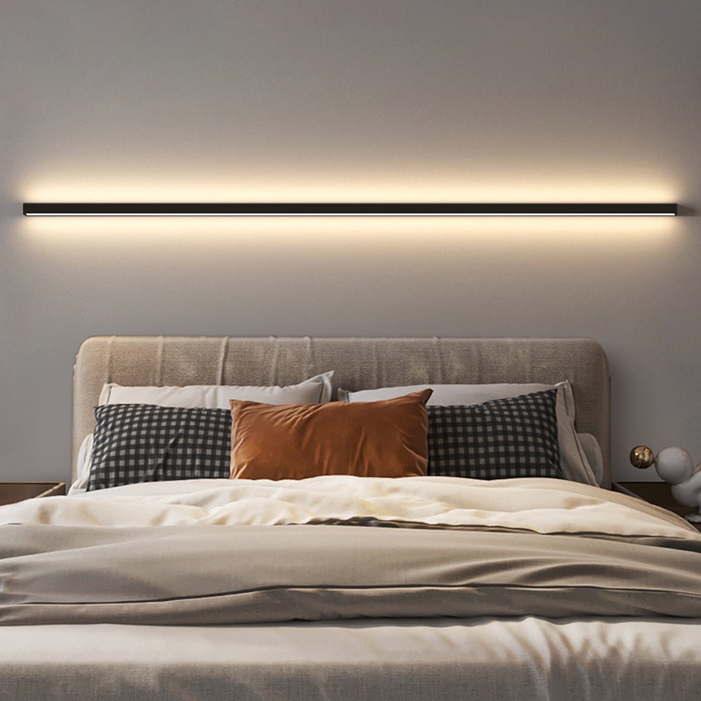 Nordic Minimalist Stepless Dimming Background Corner Atmosphere Wall Lamp - Lamp Outdoor