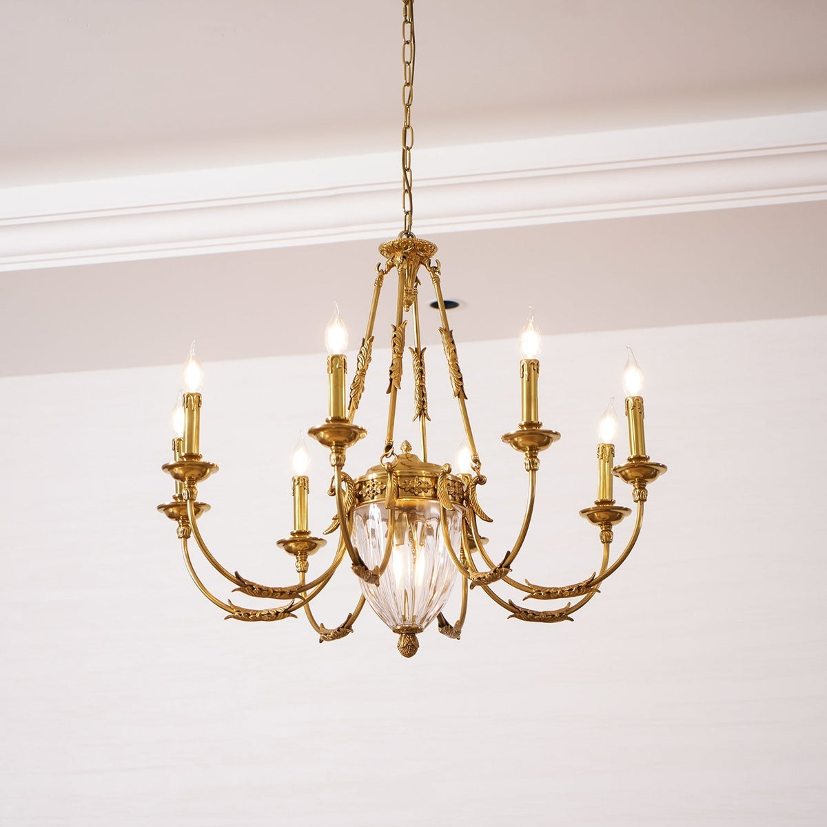 Valerix Brass Chandelier