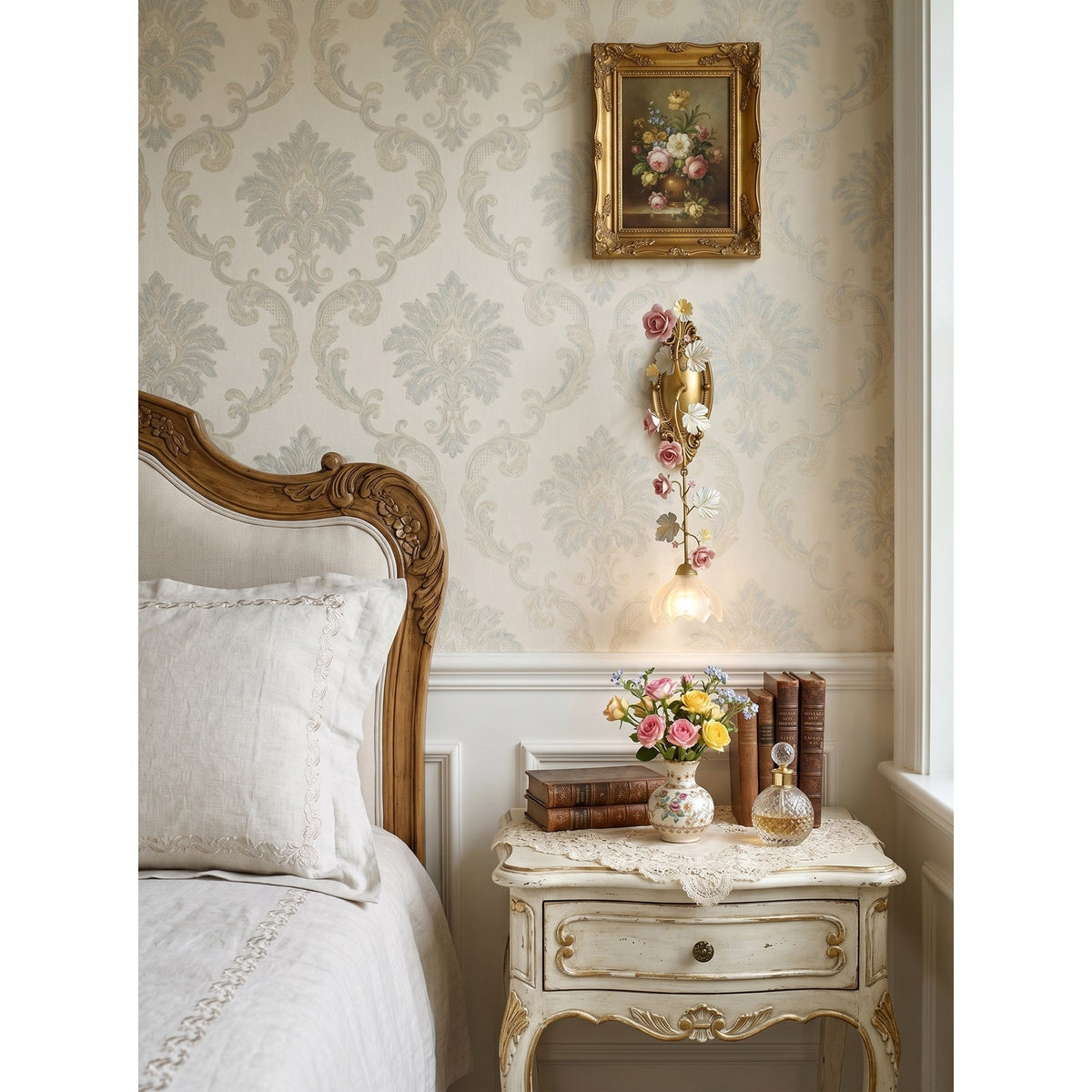 Zaya Floral Vine Shaped Indoor Wall Light