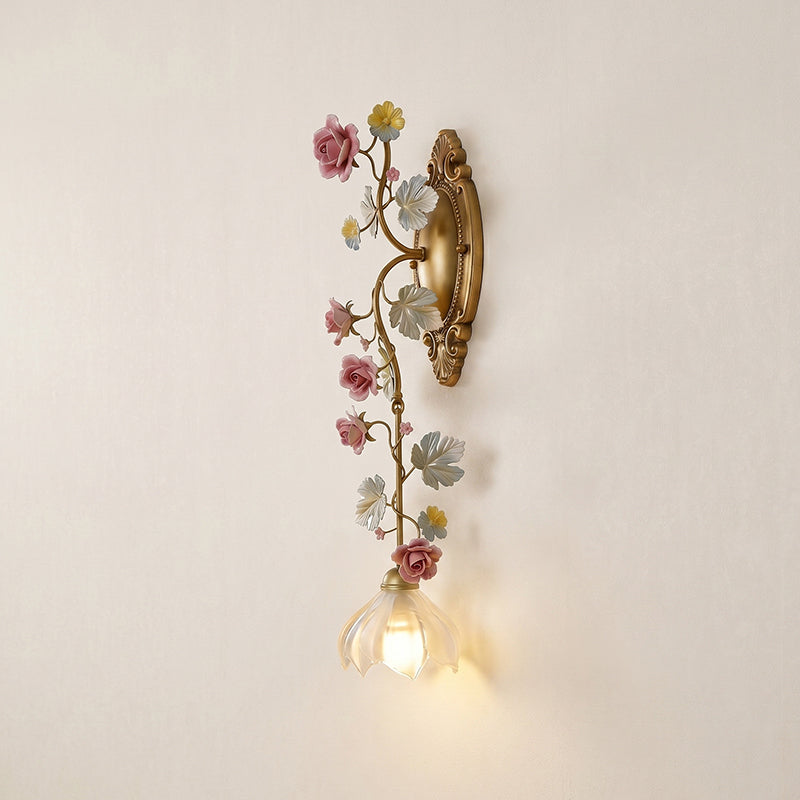 Zaya Floral Vine Shaped Indoor Wall Light