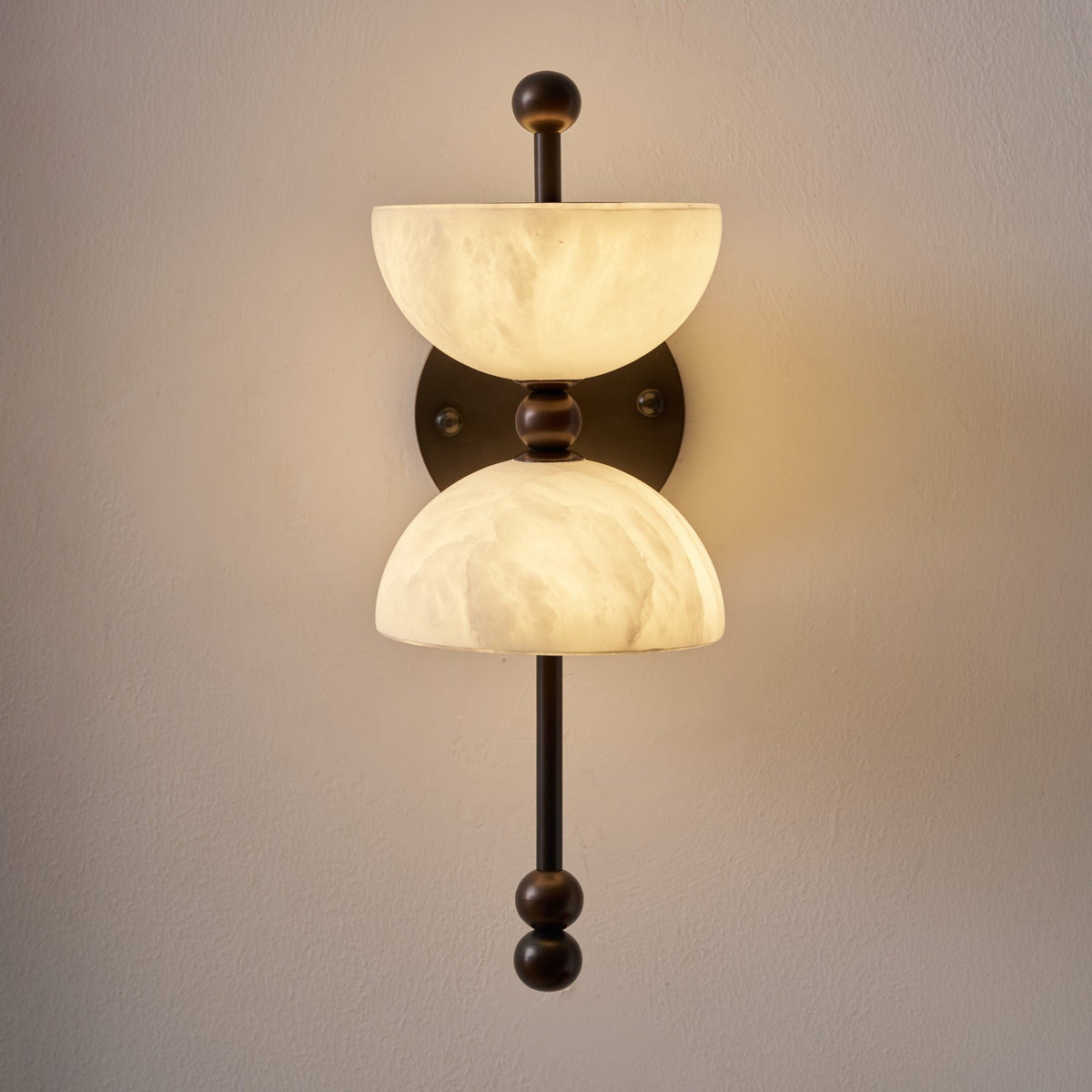 Nazo Alabaster Indoor Wall Light