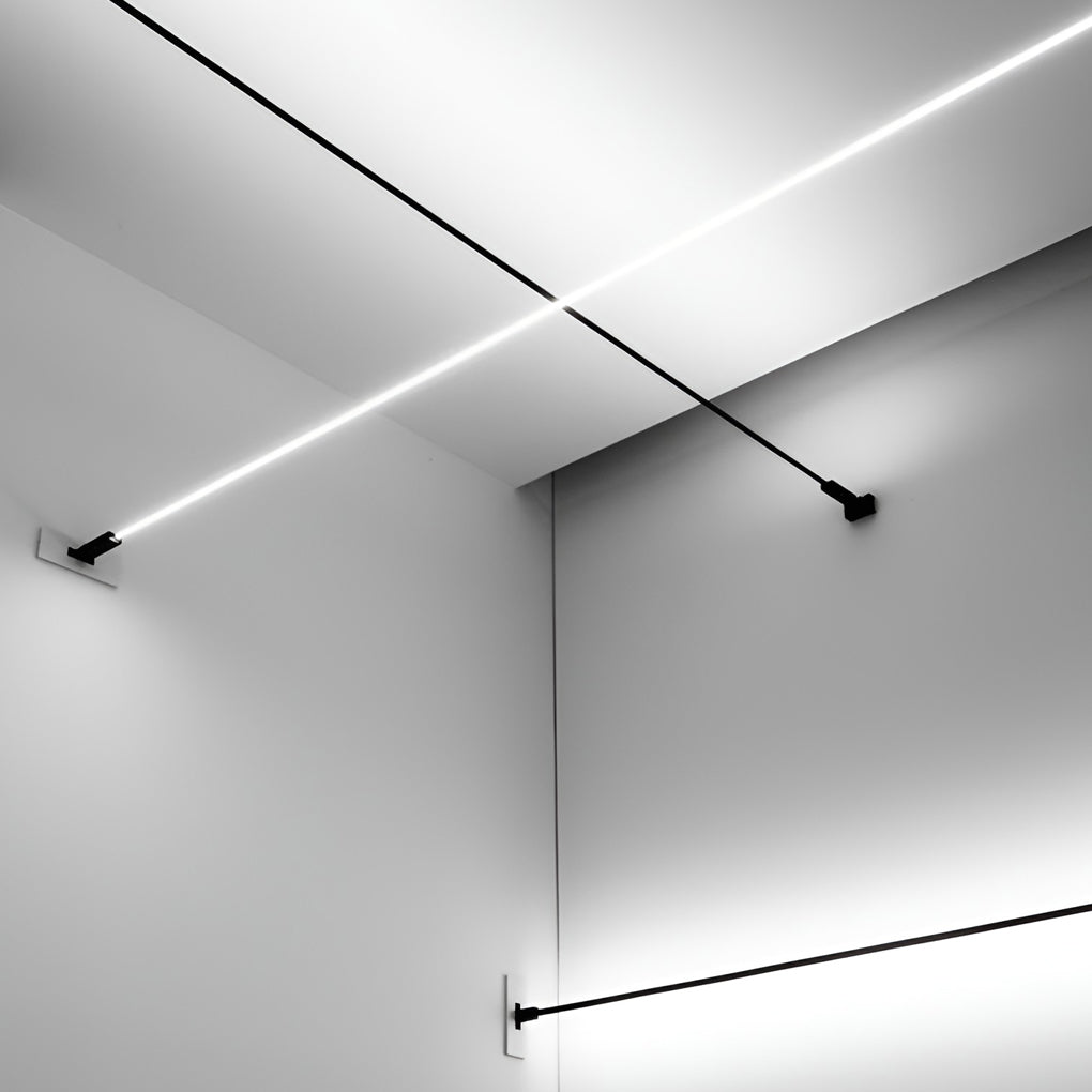 Rotatable Skyline Linear LED Lights Slim Steel Line Ceiling Light - Lamp Outdoor