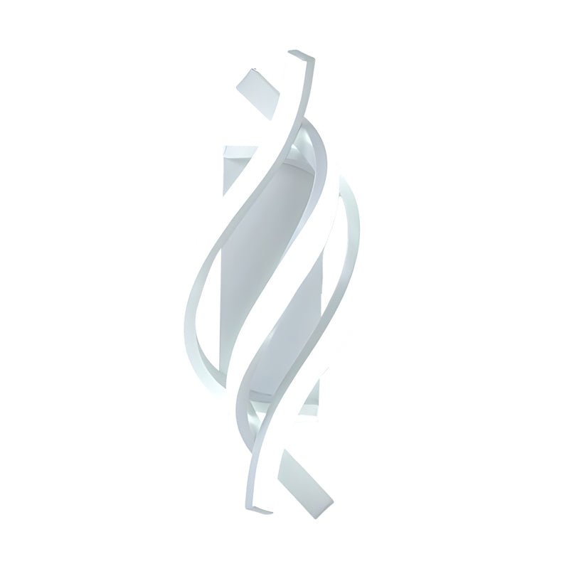 Spiral Minimalist Three Step Dimming LED Modern Wall Lamp Sconces Lighting - Lamp Outdoor