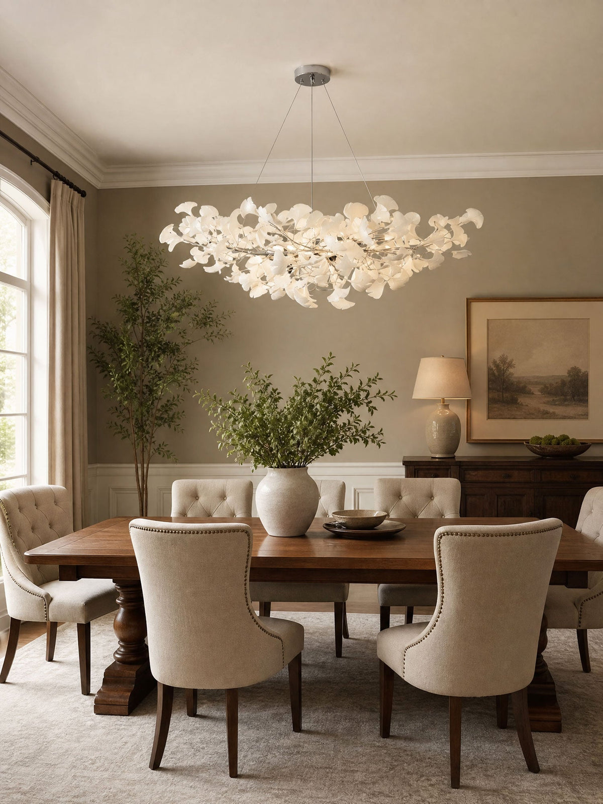 Voena Bloom Gingko Chandelier