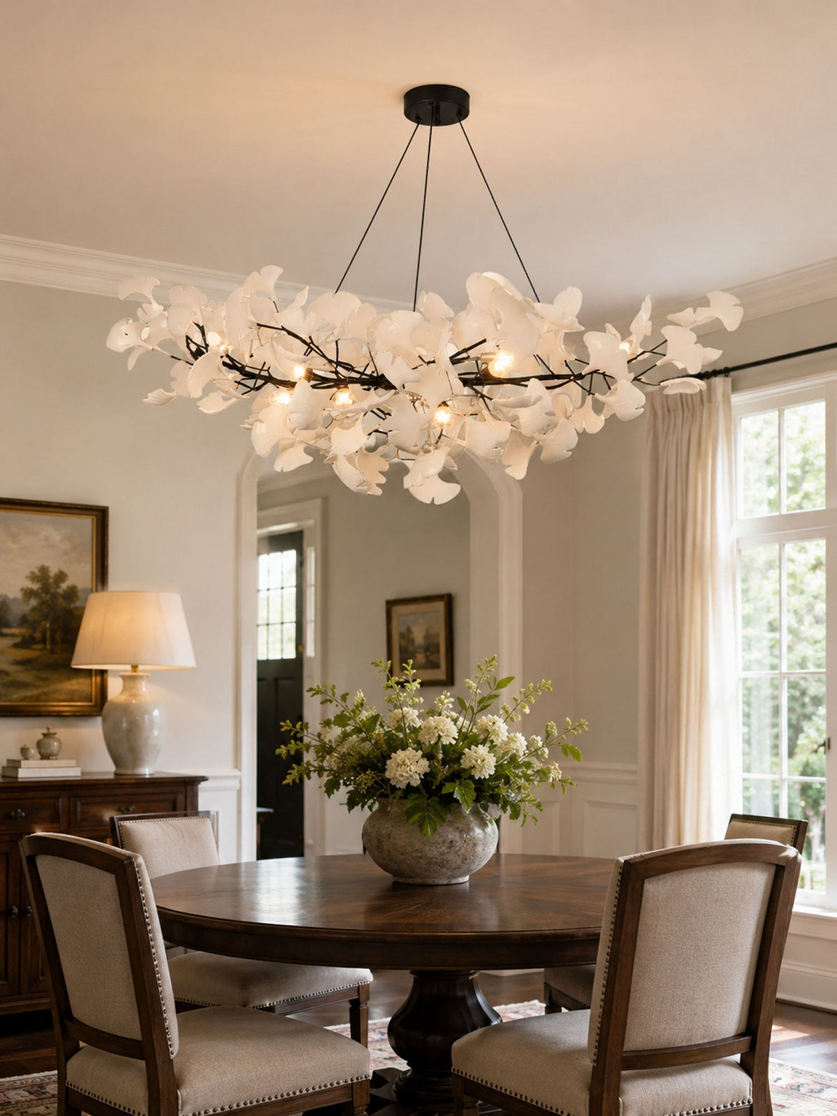 Voena Bloom Gingko Chandelier