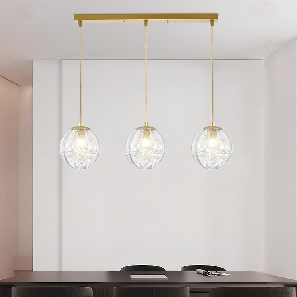 Nordic Artistic Glass Pendant Lighting Globe Pendant Lighting - Lamp Outdoor