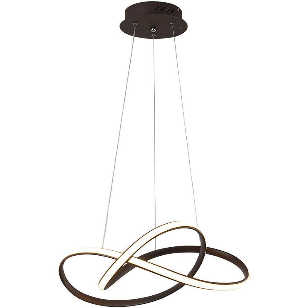 Nordic Style Design Black Chandelier Modern Aluminum Silica Gel Ceiling Light - Lamp Outdoor