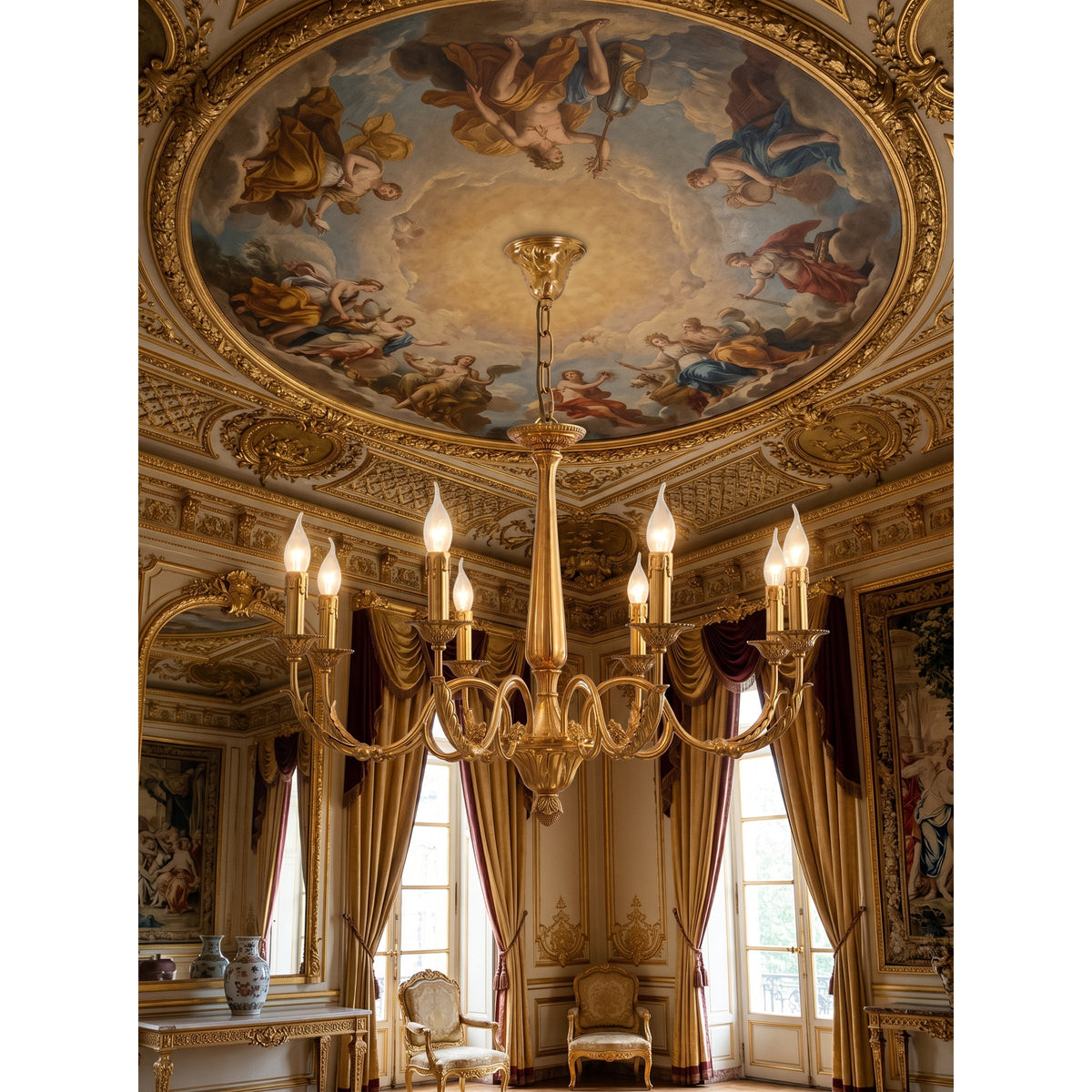 Casivissa Brass Chandelier