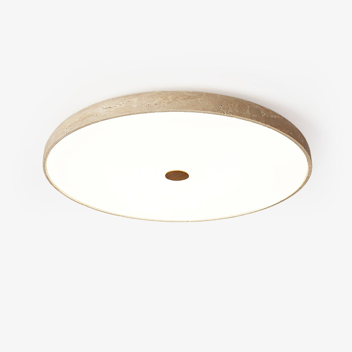 Orzoror Minimalist Travertine Ceiling Light
