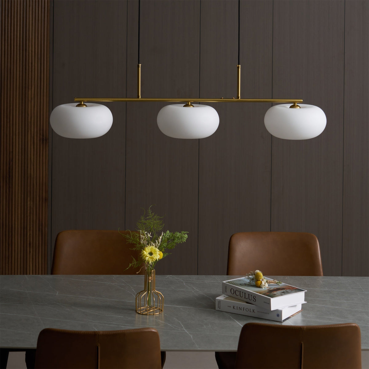 Hajel Sculptural Pendant Light
