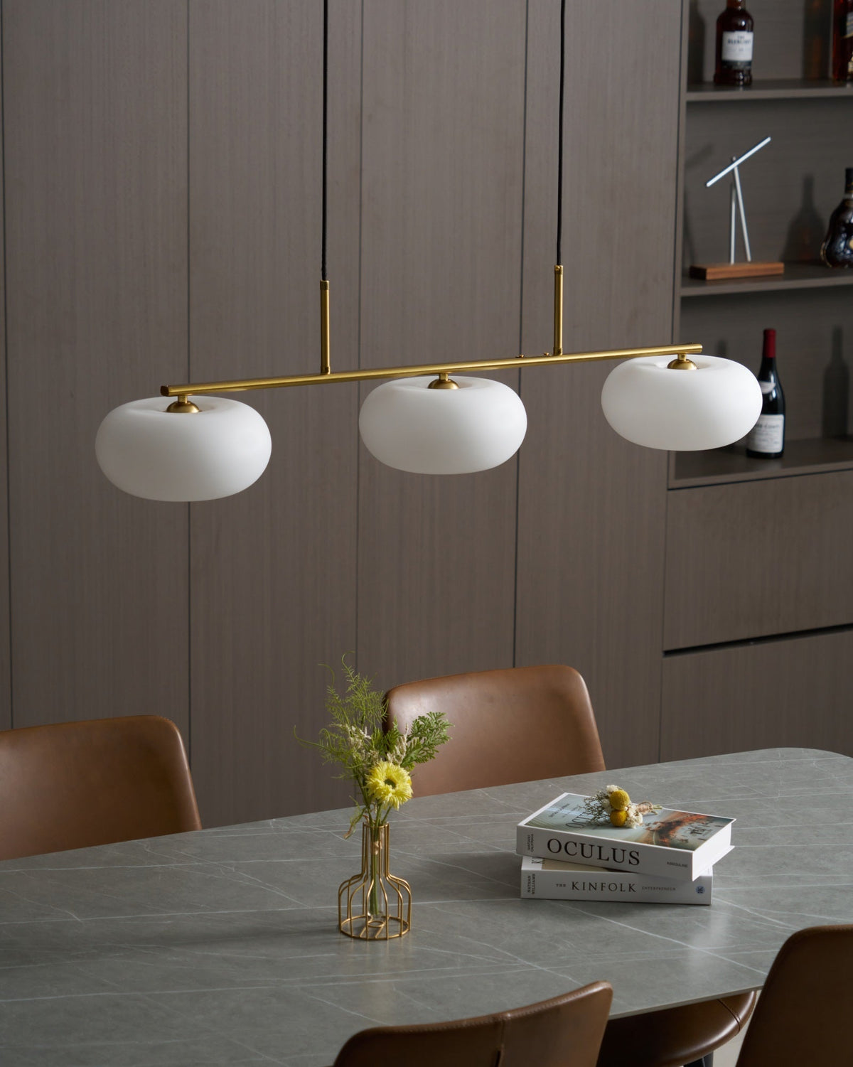 Hajel Sculptural Pendant Light