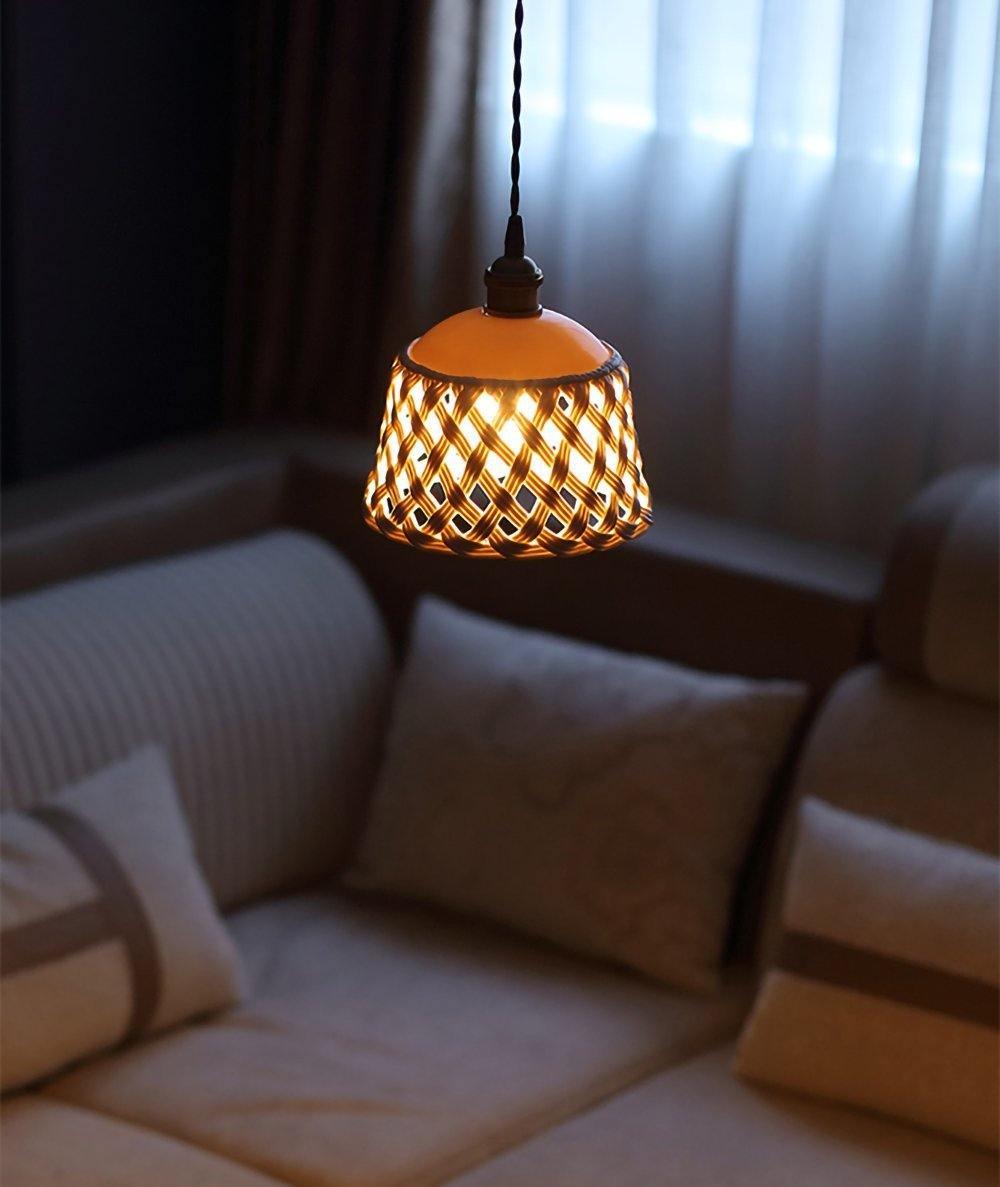 Eliielle Ceramic Cozy Pendant Lamp