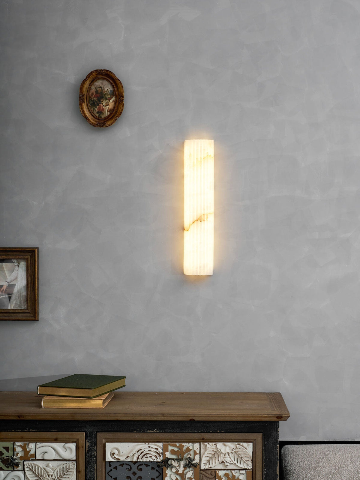 Bikel Alabaster Indoor Wall Light