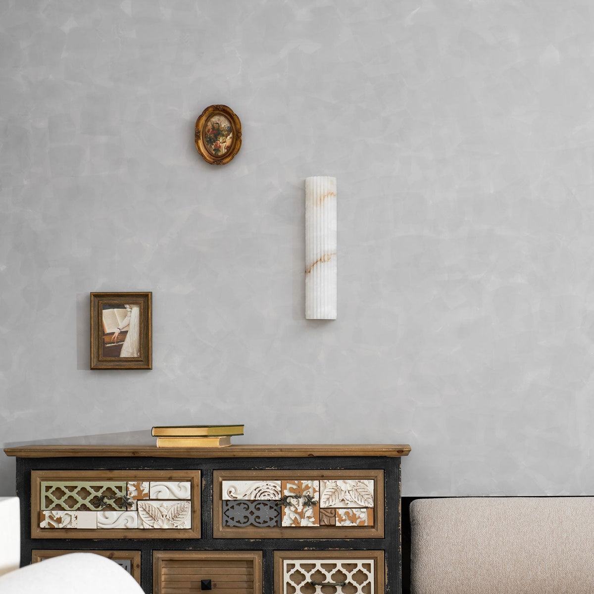 Bikel Alabaster Indoor Wall Light