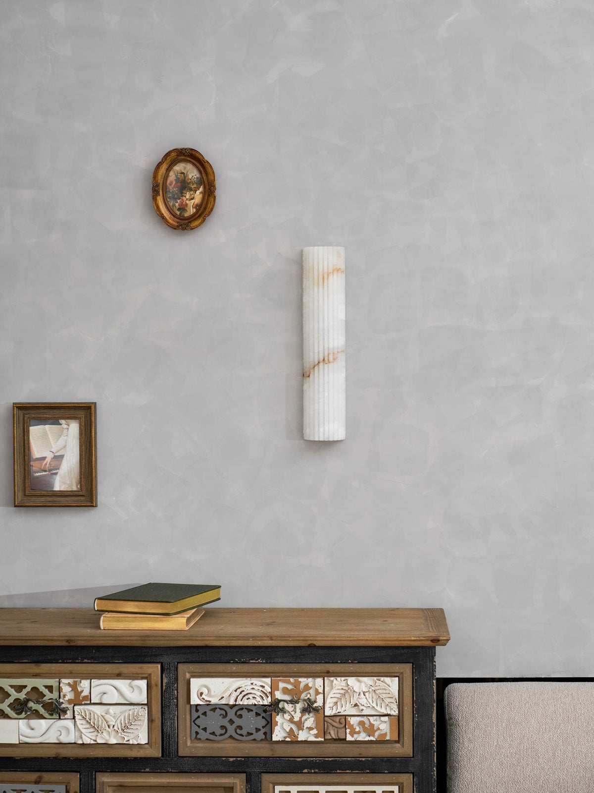 Bikel Alabaster Indoor Wall Light