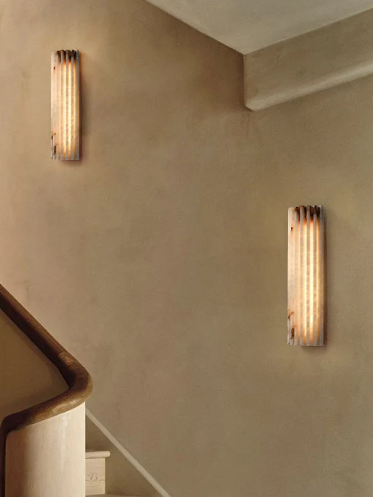 Bikel Alabaster Indoor Wall Light