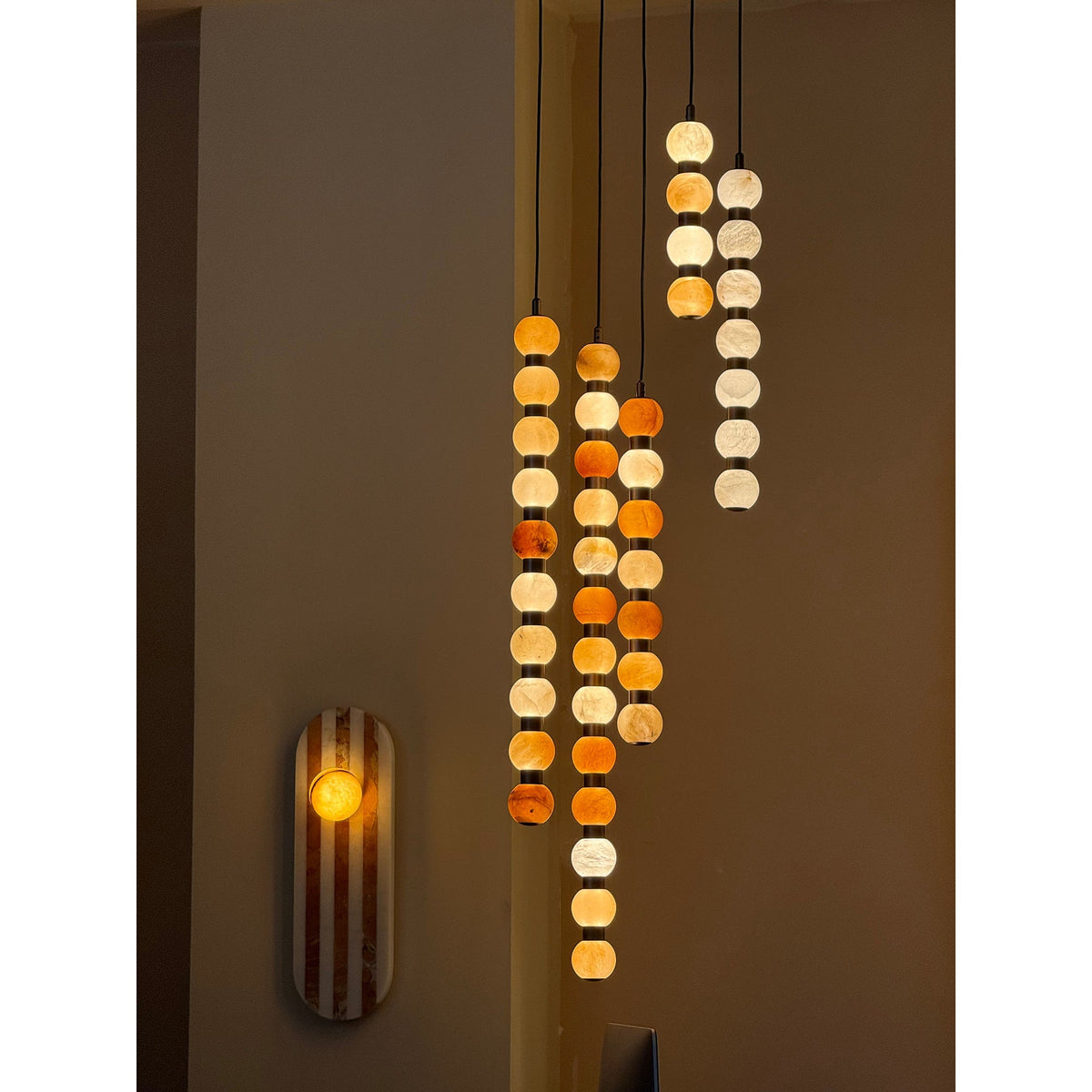 Loxford Alabaster Pendant Lamp