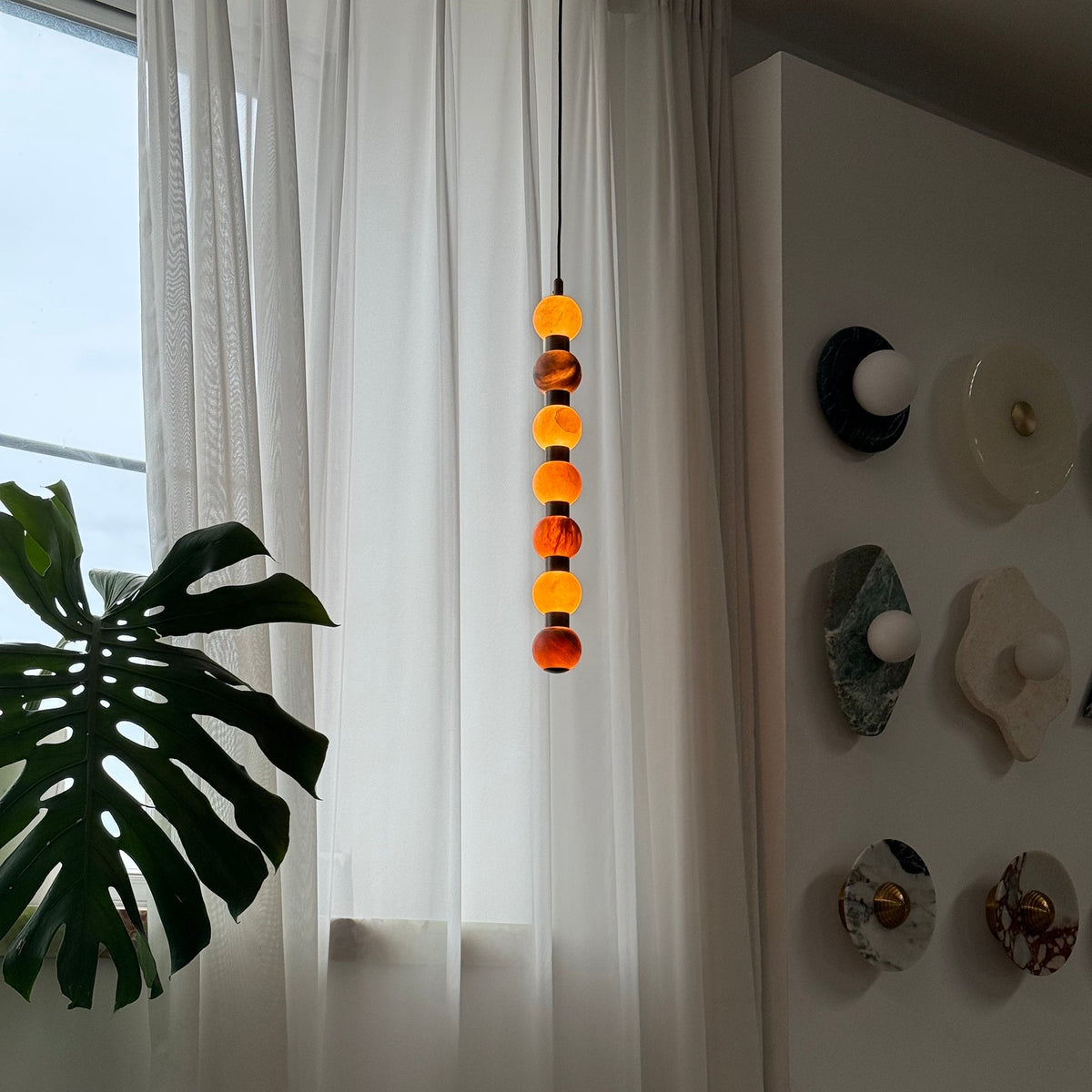 Loxford Alabaster Pendant Lamp