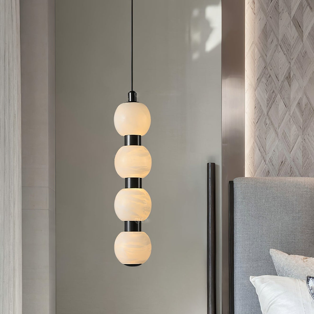 Albinaine Modern Alabaster Pendant Light