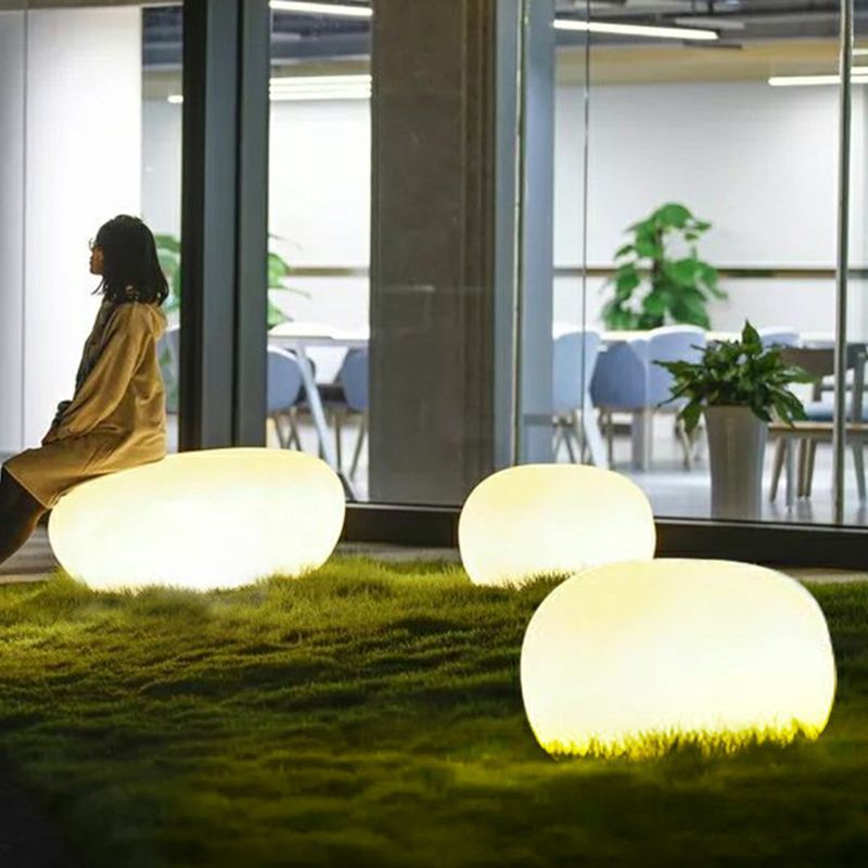 Ray Modern Stone Shaped Rechargeable Outdoor Light - Lamp Outdoor