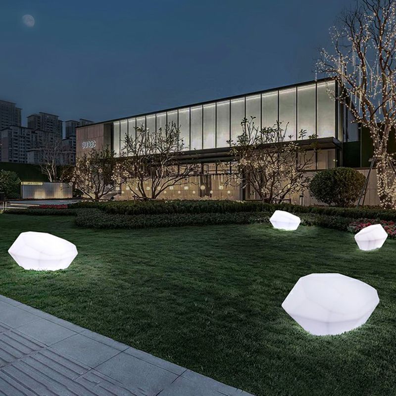 Ray Modern Rock Rechargeable Outdoor Ground Light - Lamp Outdoor