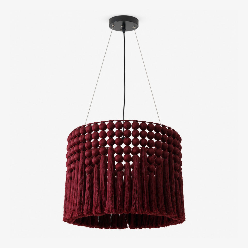 Verleigh Macrame Tassel Pendant Lamp
