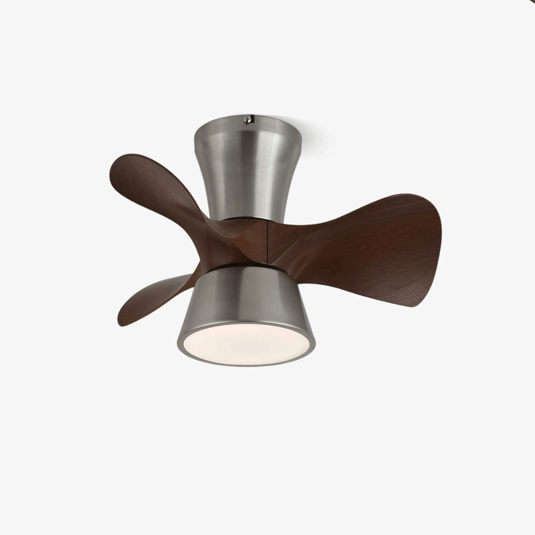 Nera Modern Wood Ceiling Fan Light