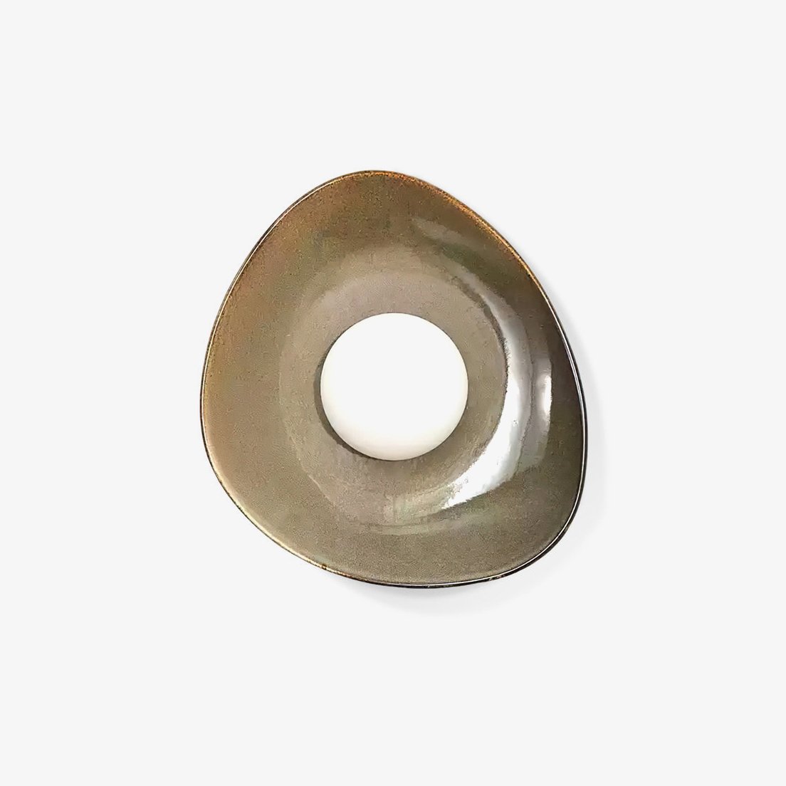 Ertalila Elegance Pebble Disc Ceramics Wall Light
