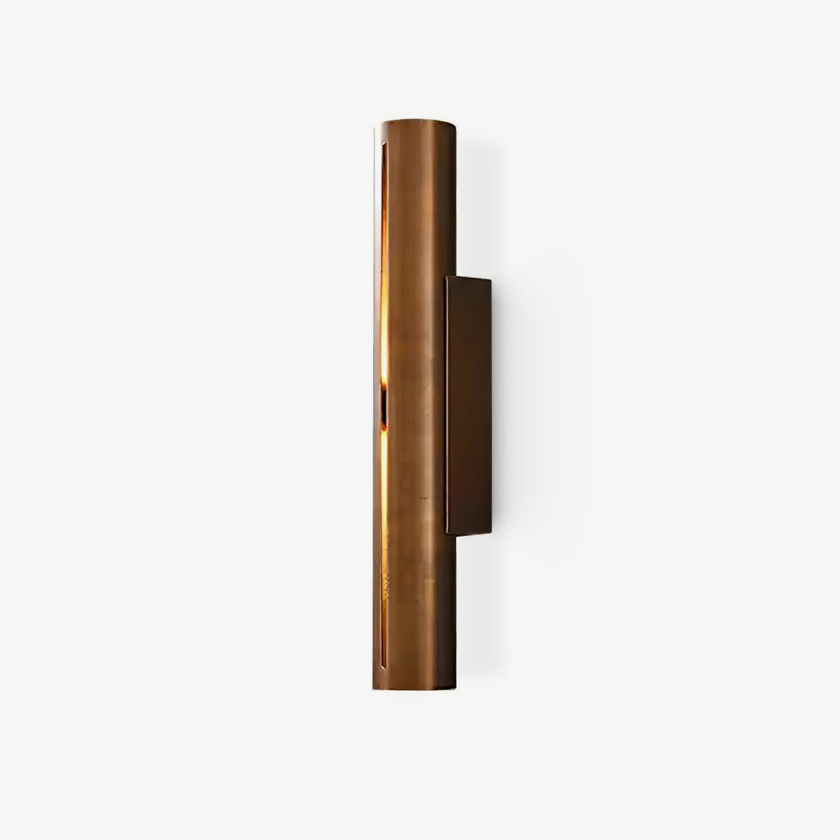 Avsilara Modern Minimalist Cylinder Brass Wall Light